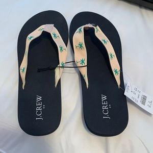 J. Crew factory flip flops